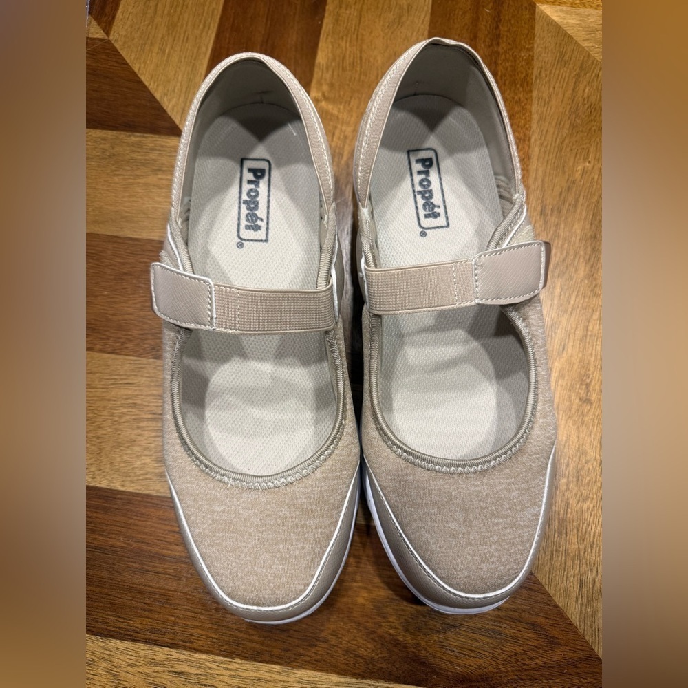 Propet Tan Mary Jane Shoes